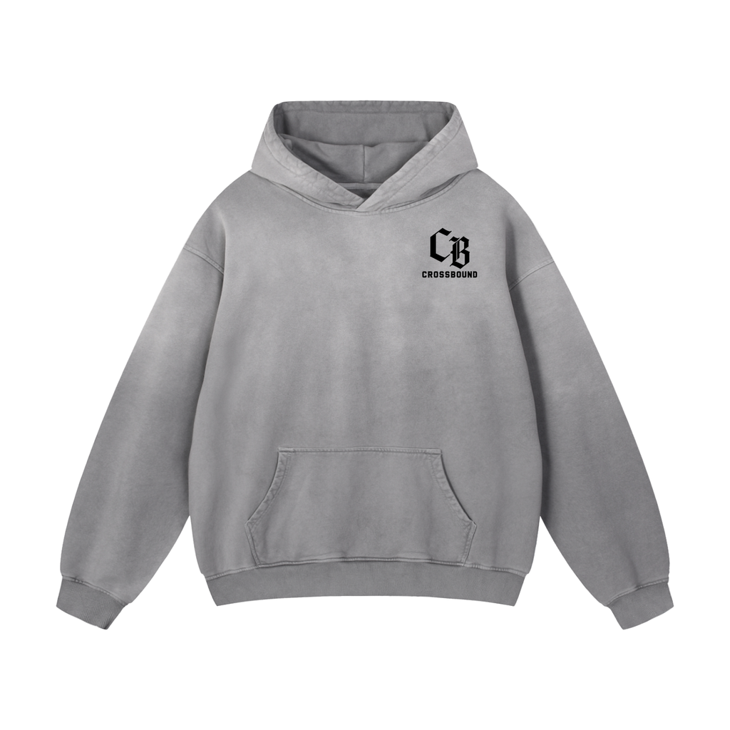 Crossbound Heavyweight Sunfade Oversized Hoodie