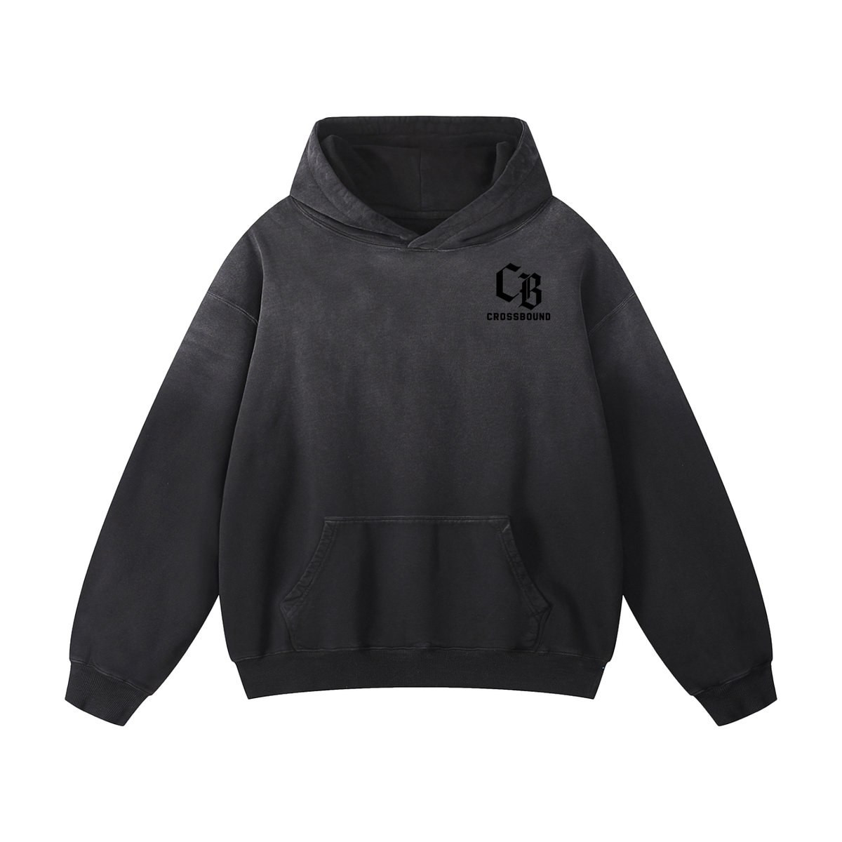 Crossbound Heavyweight Sunfade Oversized Hoodie