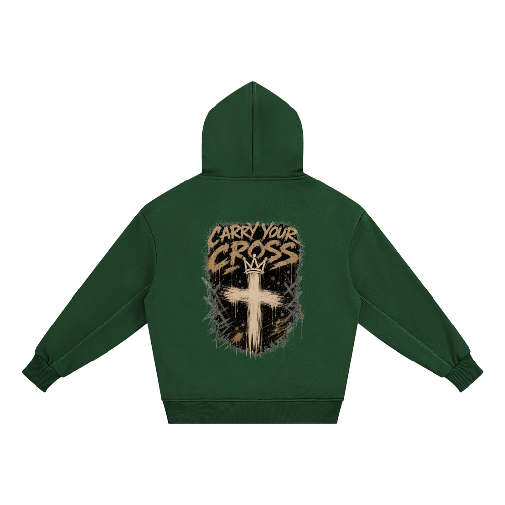 (LIMITED EDITION) Crossbound Essential Kids' Fleece Hoodie with back graffiti -(All sizes are youth)