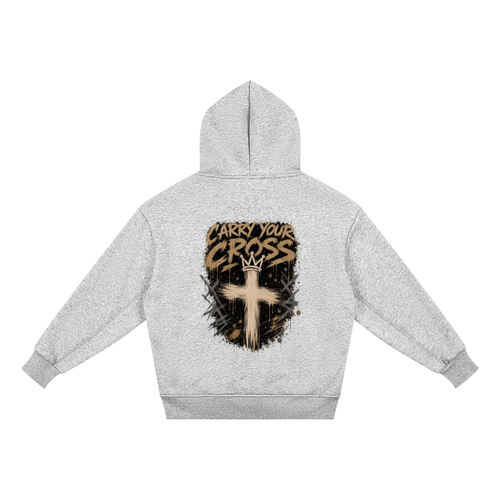 (LIMITED EDITION) Crossbound Essential Kids' Fleece Hoodie with back graffiti -(All sizes are youth)