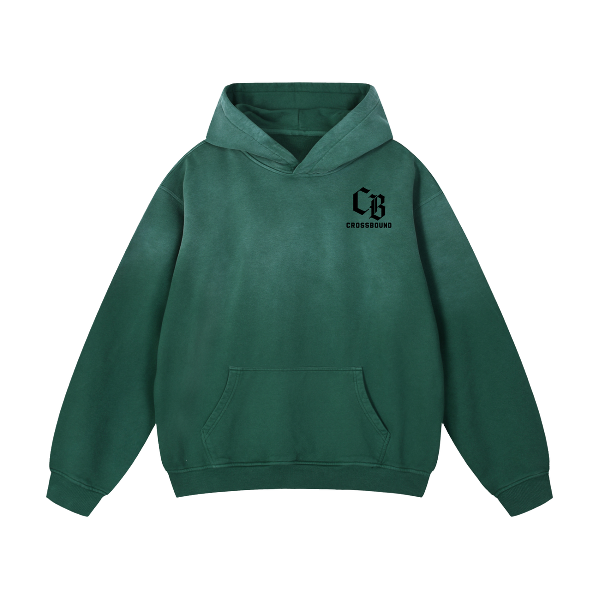 Crossbound Heavyweight Sunfade Oversized Hoodie