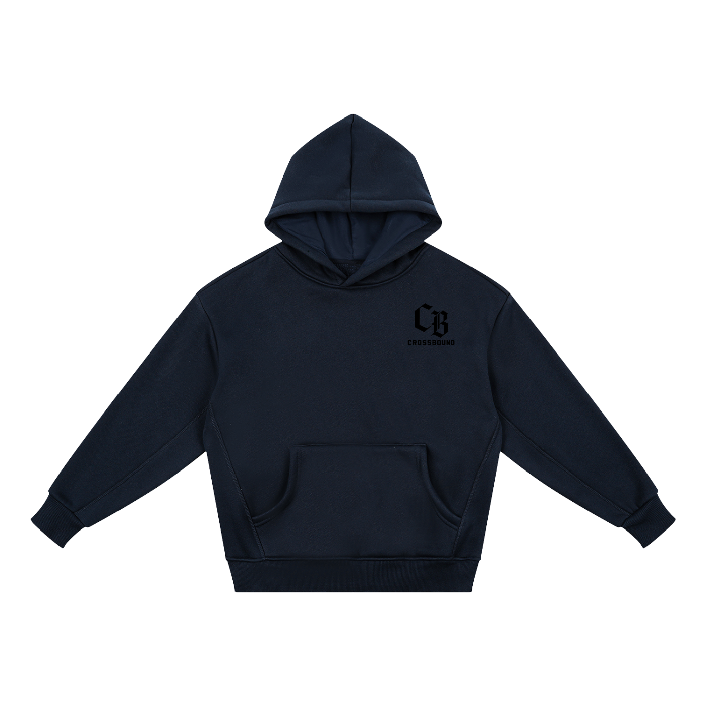 (LIMITED EDITION) Crossbound Essential Kids' Fleece Hoodie with back graffiti -(All sizes are youth)