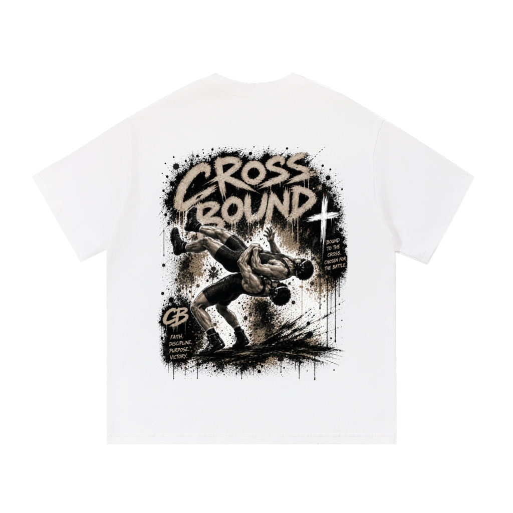 (LIMITED EDITION) Crossbound T-shirt with back graffiti