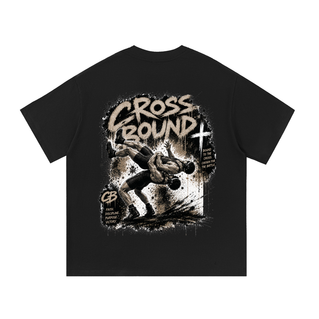 (LIMITED EDITION) Crossbound T-shirt with back graffiti